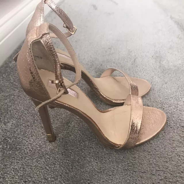 Topshop rose hotsell gold heels
