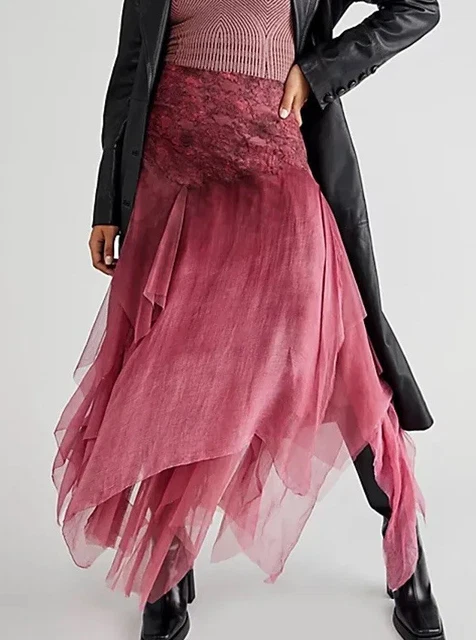 Free People X Brenda Knight / Nigel Preston Fairy Chiffon Skirt in Small RARE Free People X Brenda Knight / Nigel Preston Fairy Chiffon Skirt in Small RARE