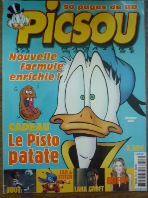 PICSOU MAGAZINE N°373 / Disney Hachette Presse 02-2003