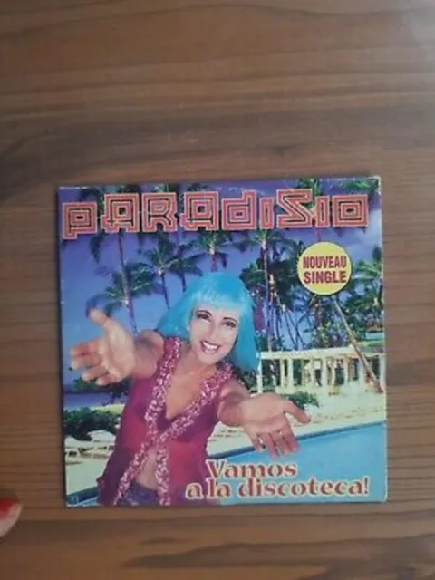 CD - Paradisio : Vamos à la Discoteca ! ( CD Single )