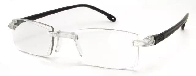 Rimless Reading Glasses Mens Womens Light Weight  +1.00 +1.50 +2.00 +2.50 +3.00