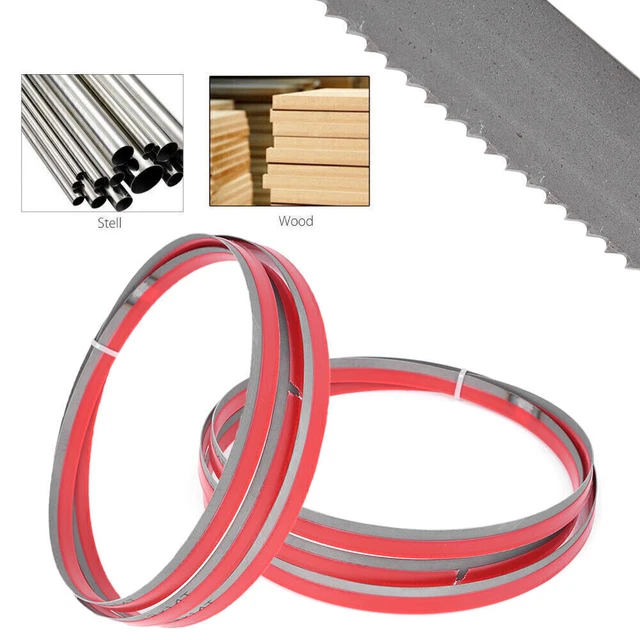 Band Saw Blades M42 Bi-Metal Cutting Tool Kit For Metal Wood 2375*13*0.65MM 14T