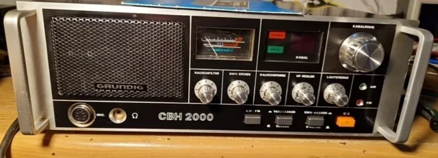 CB Funkgerät Grundig CBH 2000 mit 80 Kanälen AM und FM