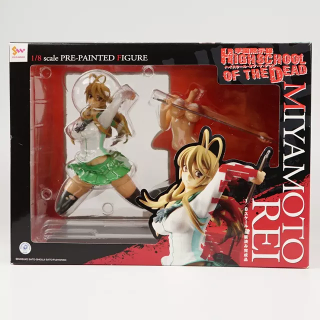  Anime Girl Figure Gakuen Mokushiroku - Highschool of The Dead -  Busujima Saeko - 1/8 Model Toys Action Figure Collection Anime Character  with Retail Box : Toys & Games