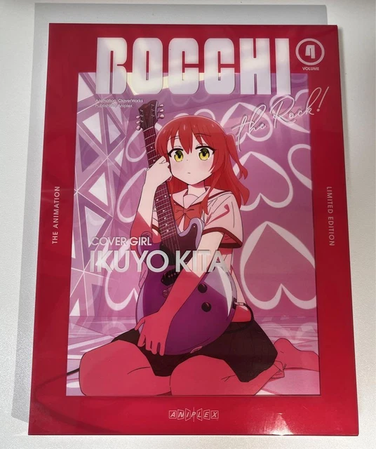 BOCCHI THE ROCK Vol.4 First Limited Edition DVD Soundtrack CD Booklet