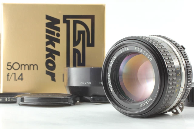 [Near MINT] NIKON Ai-s NIKKOR 50mm F1.4 AIS MF Standard PrimeLens From JAPAN