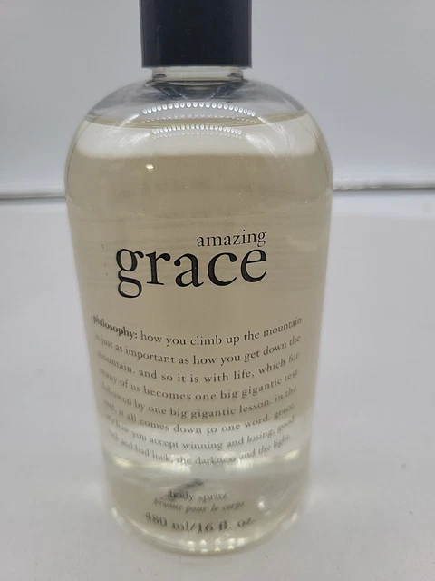 Spritz corporal Philosophy AMAZING GRACE 16 OZ nuevo con bomba