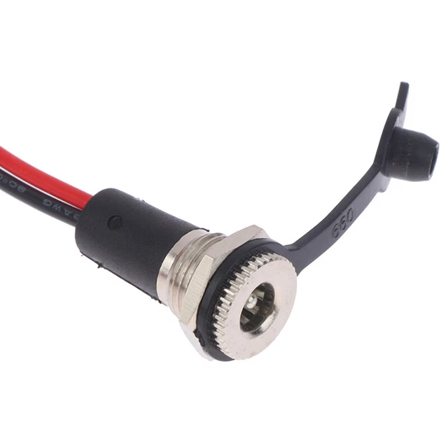 Impermeabile 5,5 x 2,1 mm DC presa di alimentazione donna pannello jack montaggio saldatura ConnectoD_