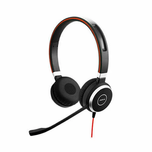 NEW Jabra Evolve 40 MS Duo Microsoft Optimized Corded Headset - 6399-823-109