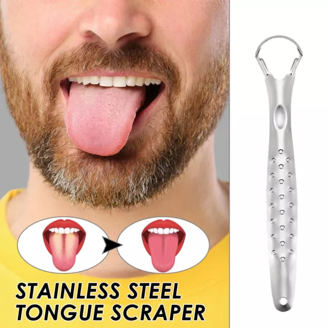 Tongue Scraper for Adults Cleaner Stocking Stuffers for Women Men