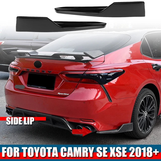 REAR BUMPER DIFFUSER Lip Spoiler For 20182023 Toyota Camry SE/ XSE