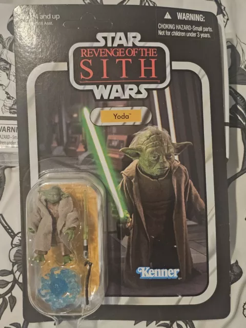 Yoda 2011 STAR WARS ROTS The Vintage Collection VC20 Unpunched
