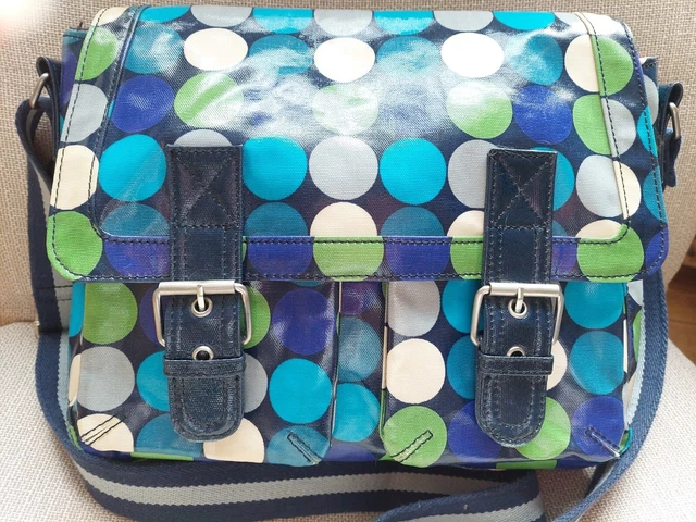 Oilcloth satchel 2025