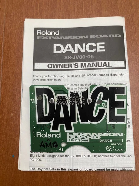 Roland JV-1080 DANCEカード付き すかせ Roland JV-1080 DANCEカード付き すかせ