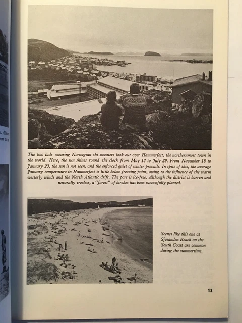 NORWAY in Pictures - Visual Geography Series: 1969 Softcover 3