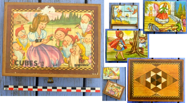 JEU DE CUBES Colargol ancien - ORTF - années 70 EUR 35,00