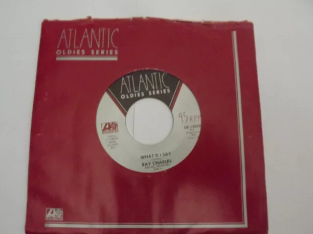 Ray Charles / What'd I Say Part 1 & 2 / Atlantic 45rpm