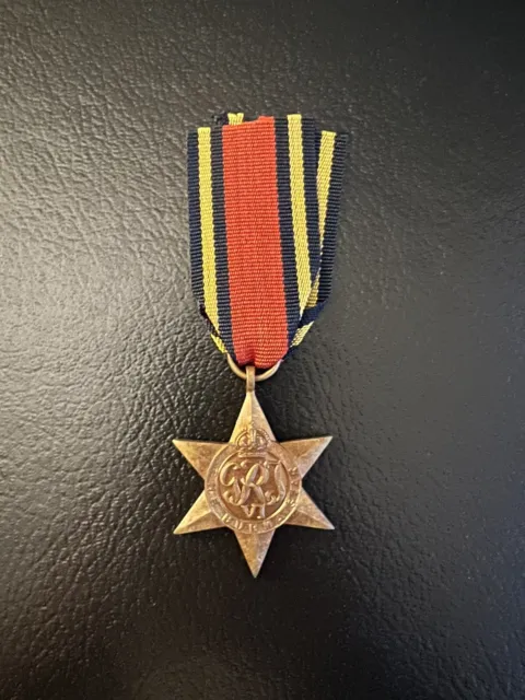 Original WW2 Burma Star Medal - With Ribbon