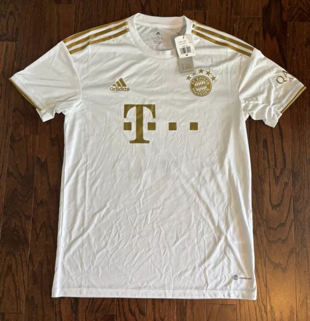 Camiseta Adidas 22/23 Bayern Munich De Ligt visitante para hombre M HI3886 número error