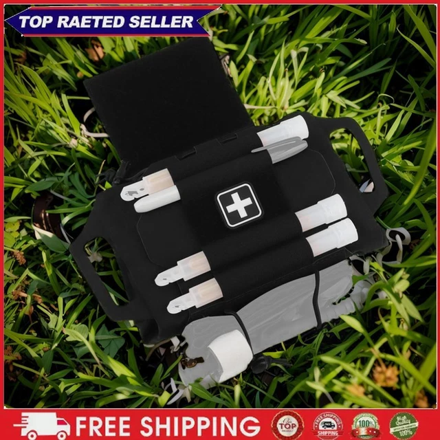 TACTICAL IFAK POUCH Rapid/Quick Deploy First Aid Kit Pack Medical Bag ...