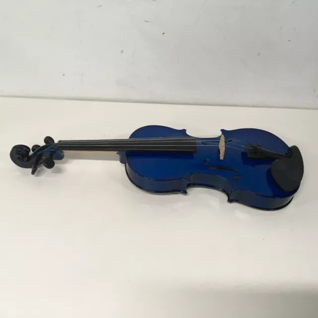 Ashton Violin (60cm) Blue Colour with Ashton carry case (67) #512 Ashton Violin (60cm) Blue Colour with Ashton carry case (67) #512