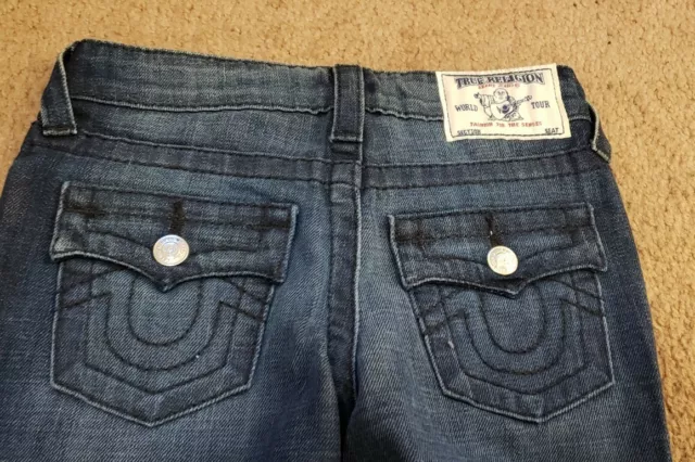 NWOT True Religion Boys Blue Jeans, Size 6