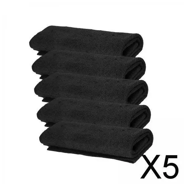 5X 5x Chiffon De Nettoyage Multifonctionnel En Microfibre Lavable Pour Salle