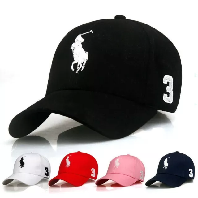 Cappello Baseball Sport Classico Cappello Grande Pony Rider Ricamo Tempo Libero No. 3