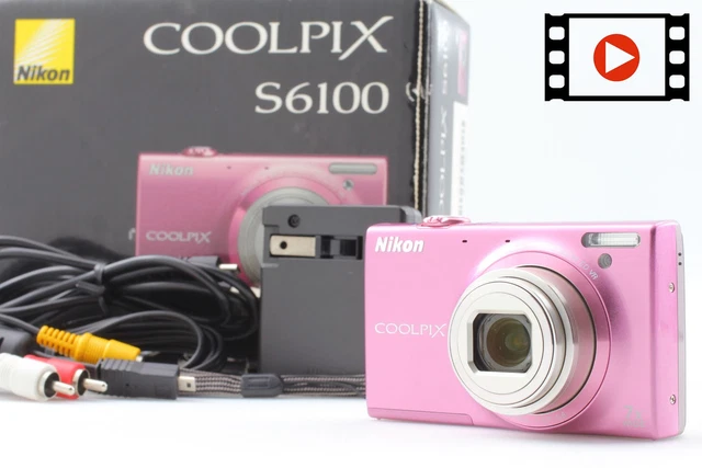 Nikon COOLPIX S6100 ピンク Near Mint ] Nikon COOLPIX S6100 Compact Digital Camera Pink