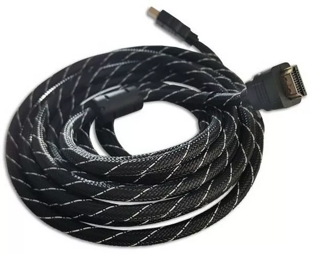 Arcas câble HDMI OR nylon tressé haute vitesse HD 1080p 1,5m 3m 5m 10m NORME CE