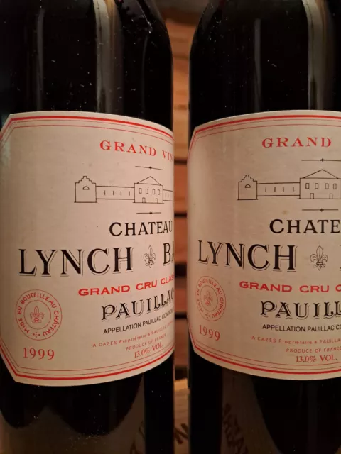 1 fl. 0,75  ch. Lynch Bages 1999  5er Grand Cru ( pauillac ) 2