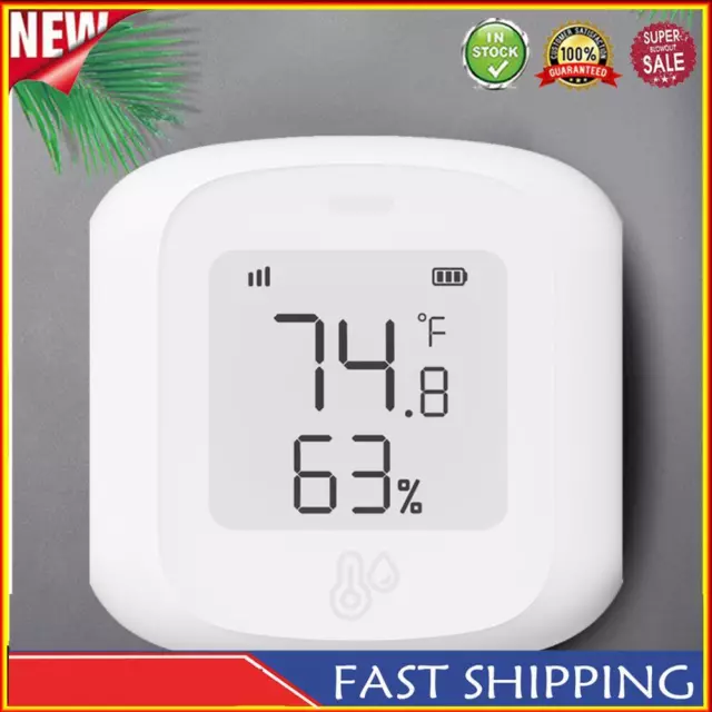 Digital ZigBee Smart/WiFi Temperature Humidity Sensor LCD Display Remote Useful