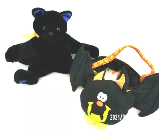 Halloween Bat Candy Bag Black Orange Yellow Green Plus A FREE Gift IN STOCK Now