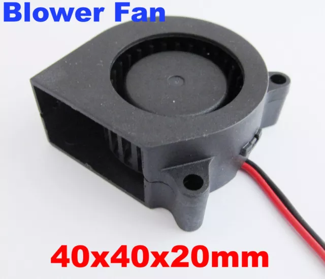 10pcs Brushless DC Cooling Blower Fan 40mm 4020S 40x40x20mm 5V 12V 24V 2pin