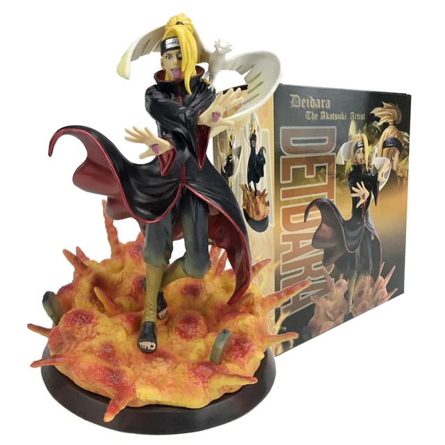 Figurine Gk Deidara Sasuke Model Naruto Akatsuki Artist 9 13/16in Collection