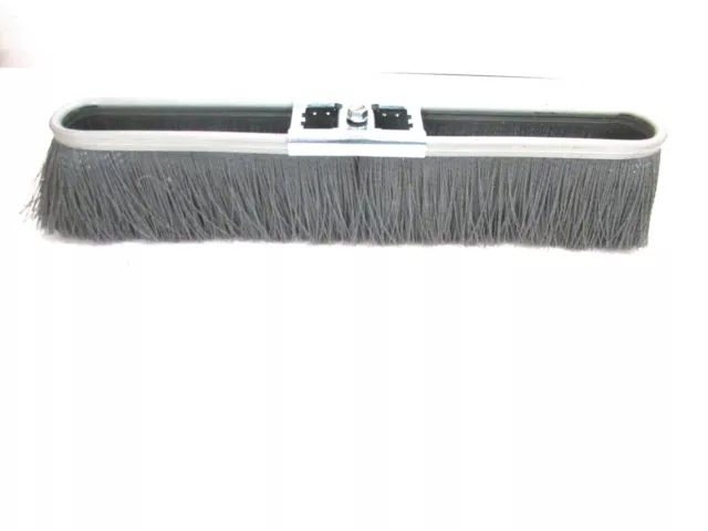 Nos! National Brush Co. 18" Garage Broom Floor Sweep Soft 3" Bristles #8926-2