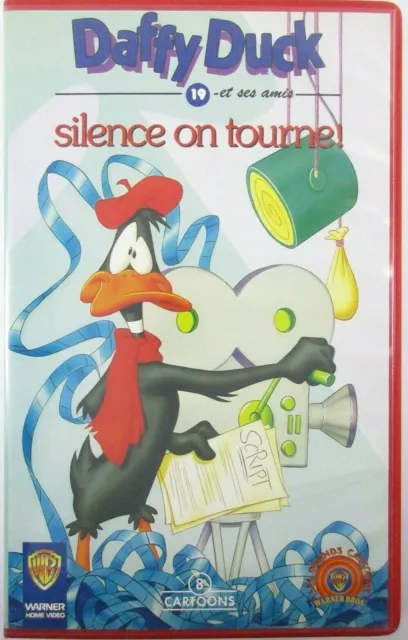 Kassette VHS Daffy Duck Und Ses Amis Staffel 19 Silence Sur Dreht VHS Secam VF