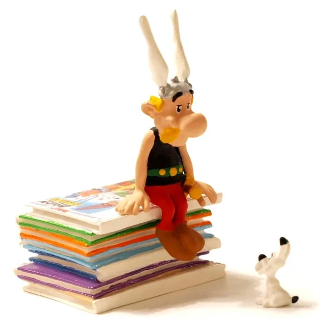 Figurine Pixi Astérix – Sur Le Tapis Volant – 2e Version – Réf 4207 – Tirage 750 Ex
