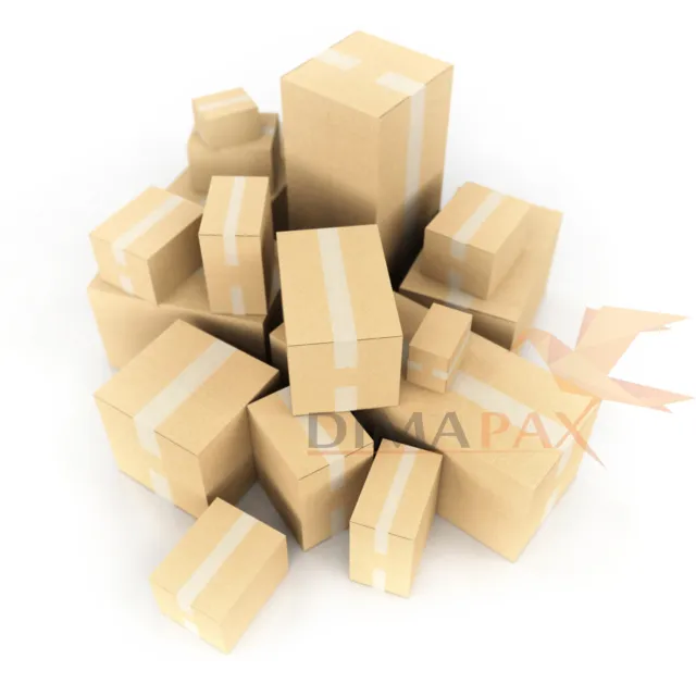 Versand - Kartons - DHL - Paket Falt Karton - Verpackung - Schachtel - Box - DPD