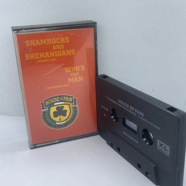 House Of Pain Shamrocks And Shenanigans / Who's The Man Singles Cassette Tape