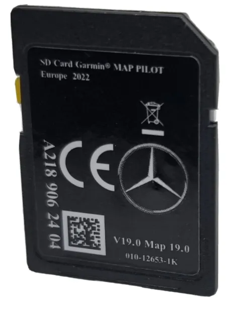 V19! Latest! Mercedes Garmin SD V19 A2189062404 2022 2023  Map Pilot A Class GLA