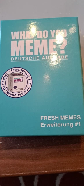 HUTTER WHAT DO You Meme - Fresh Memes #1 Partyspiel (Deutsche Ausgabe