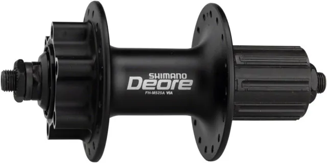 Shimano Deore M525A 32h Rear Disc Hub Black