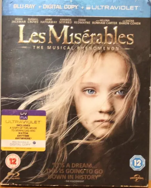 Les Miserables [Blu-Ray] [new and sealed]