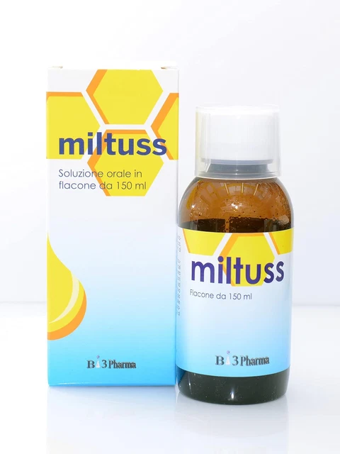 Miltuss Sciroppo Tosse Naturale a Base Di Propoli - Integratore Naturale per Adu