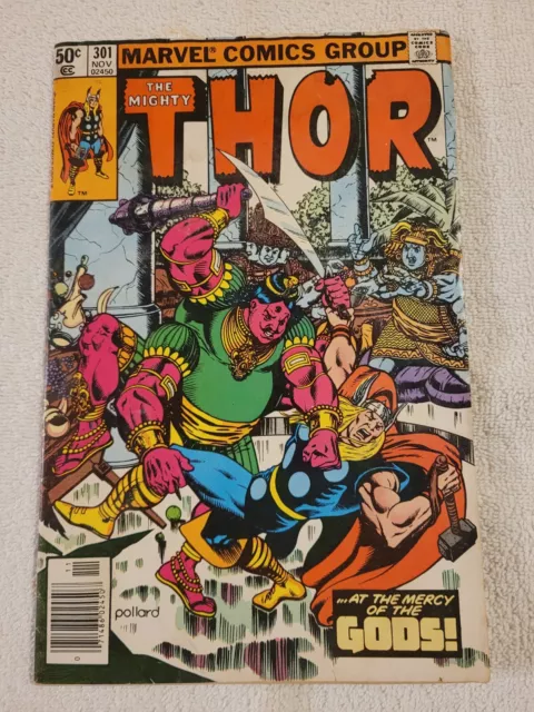 The Mighty Thor # 301 Marvel Nov 1980