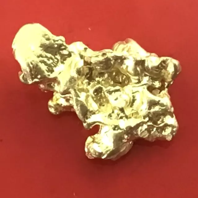 1.38 grams Natural Native Australian Solid High Quality Alluvial Gold Nugget