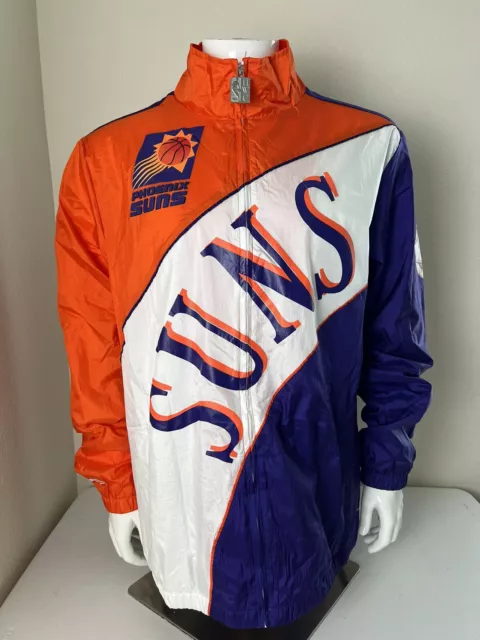 MITCHELL & NESS Men’s Phoenix Suns Jacket Size Large ( NWOT ) Full Zip