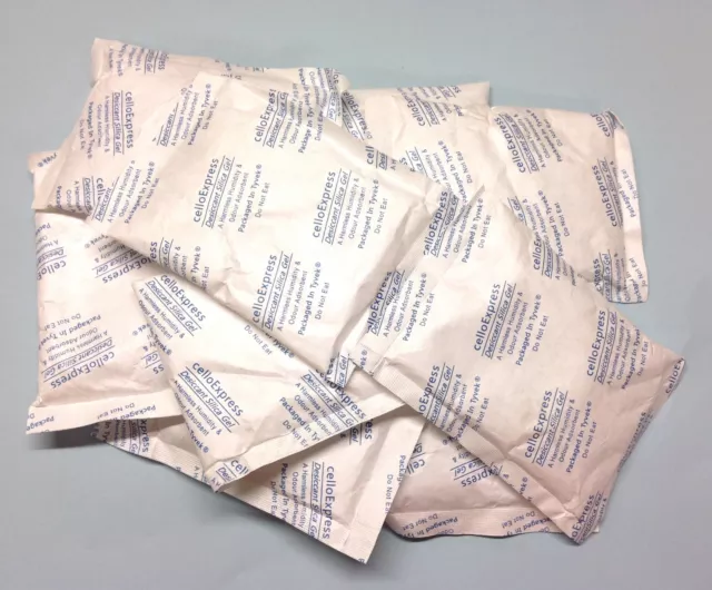 50g TYVEK Silica Gel Desiccant Sachets - Moisture Absorber