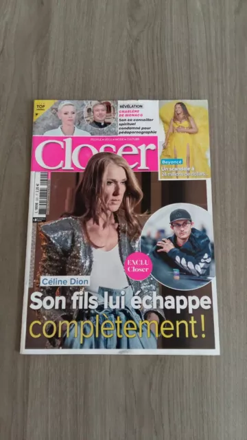 CLOSER n°920 27/01/2023 Céline Dion/ Charlène de Monaco/ Beyoncé/ K.Perry &Bloom 2